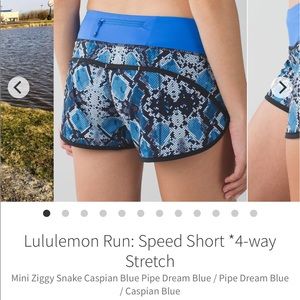 Lululemon Run: Speed Short *4-way Stretch